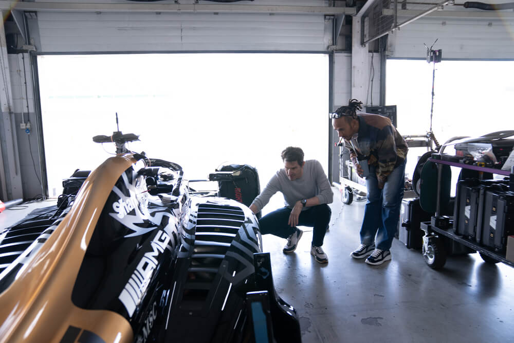 Behind the scenes of 'F1 The Movie'