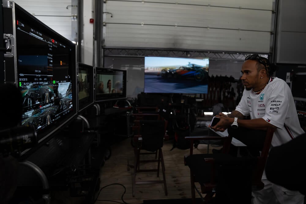 Behind the scenes of 'F1 The Movie'